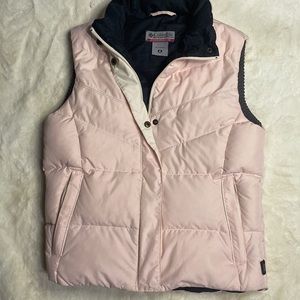Columbia Sportswear | Light Pink insulated winter puffer vest | Women Medium